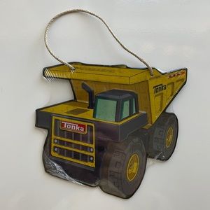 [ NEW Open Road Brands Tonka Dump Truck Tin Sign Wall Decor Ornament ]